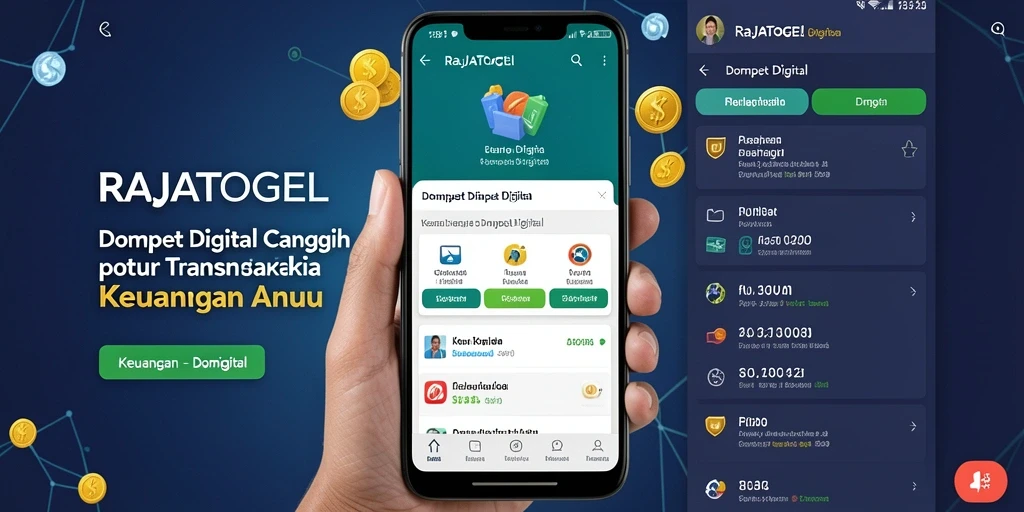 Antarmuka RAJATOGEL yang user-friendly dan mudah digunakan.